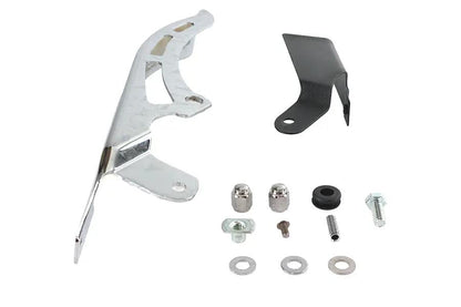 V-Twin Chrome Rear Upper Belt Guard for Harley Davidson FXSTD by V-Twin