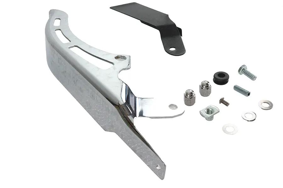 V-Twin Chrome Rear Upper Belt Guard for Harley Davidson FXSTD by V-Twin