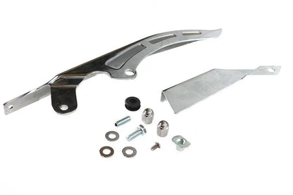 V-Twin Chrome Upper Rear Belt Guard for Harley Davidson FXST (2008-2017) by V-Twin