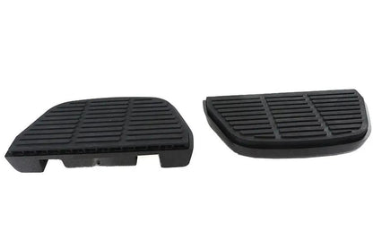 Wyatt Gatling Black Block Rear Passenger Footboard Kit for Harley Davidson FLT by Wyatt Gatling
