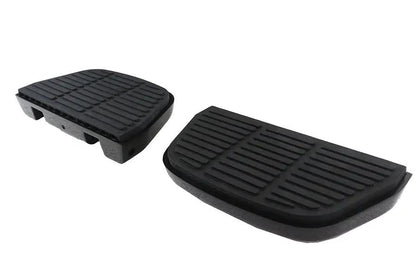 Wyatt Gatling Black Block Rear Passenger Footboard Kit for Harley Davidson FLT by Wyatt Gatling