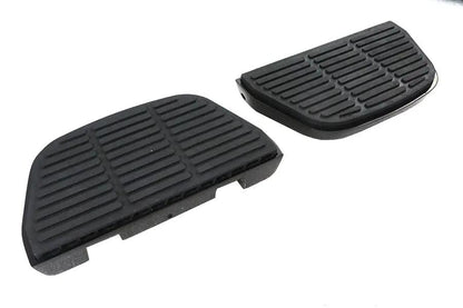 Wyatt Gatling Black Block Rear Passenger Footboard Kit for Harley Davidson FLT by Wyatt Gatling