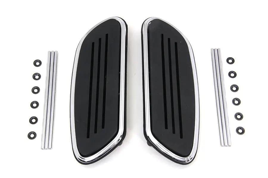 V-Twin Passenger Footboard Rubber Insert Set for Harley Davidson Motorcycles by V-Twin