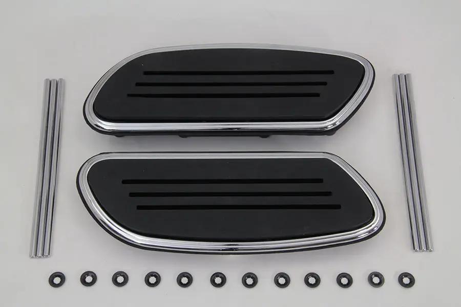 V-Twin Passenger Footboard Rubber Insert Set for Harley Davidson Motorcycles by V-Twin
