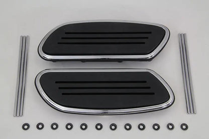 V-Twin Passenger Footboard Rubber Insert Set for Harley Davidson Motorcycles by V-Twin