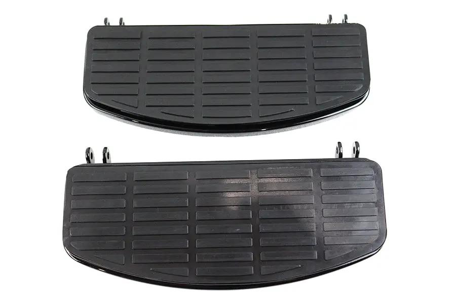V-Twin 'D' Driver Footboard Set Black for Harley Davidson FL 1940-1949 by V-Twin