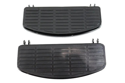 V-Twin 'D' Driver Footboard Set Black for Harley Davidson FL 1940-1949 by V-Twin