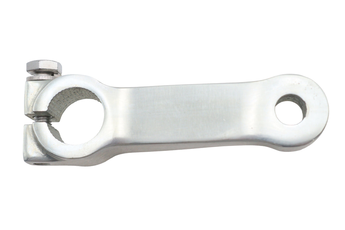 V-Twin 71555Z Right Side Footpeg Mount Support, Polished