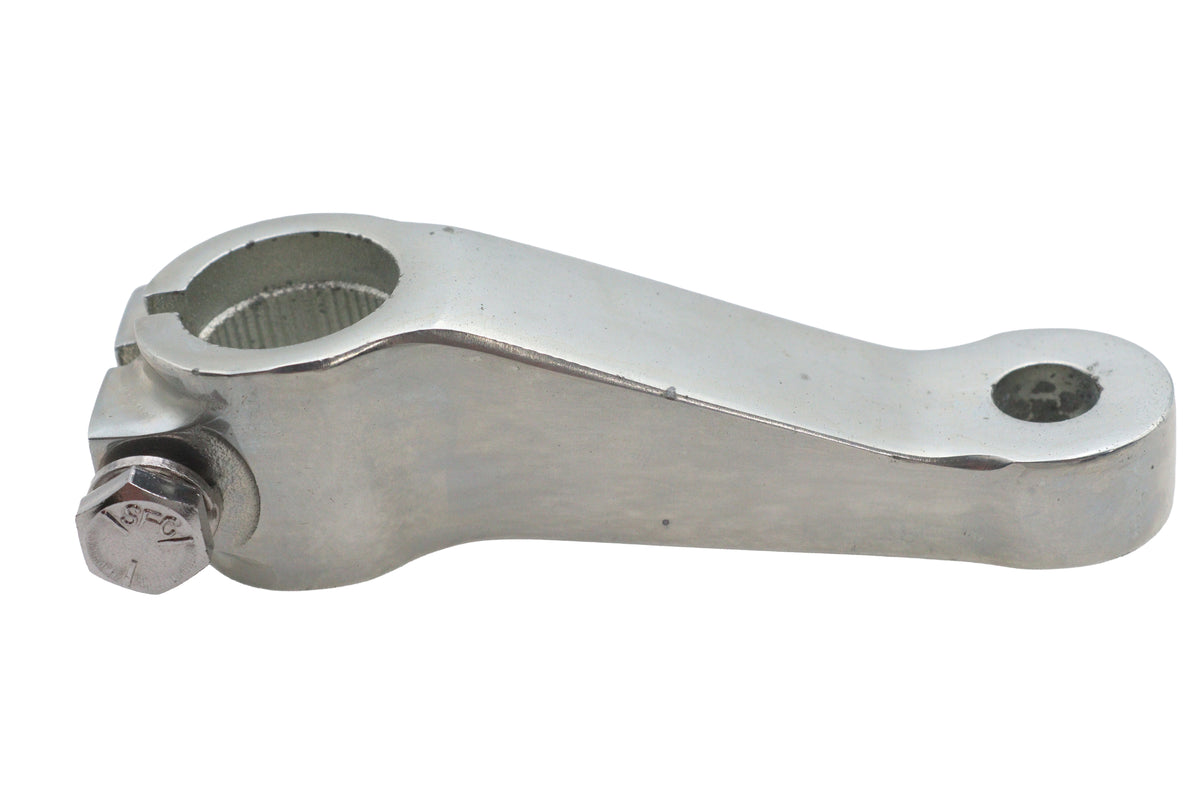 V-Twin 71555Z Right Side Footpeg Mount Support, Polished