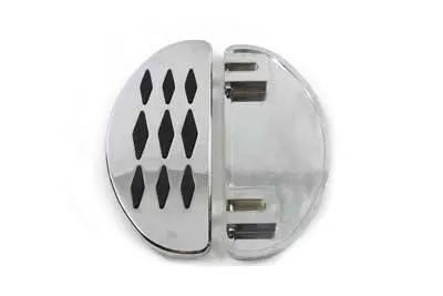 Wyatt Gatling Part 8420 Driver Footboard Set with Diamond Design for Harley Davidson FLT 1980-1989 by Wyatt Gatling