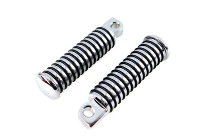 Wyatt Gatling O-Ring Style Footpeg Set Chrome - Part #16211B by Wyatt Gatling