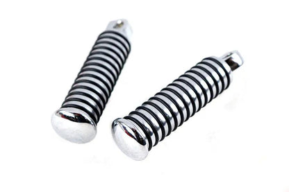 Wyatt Gatling O-Ring Style Footpeg Set Chrome - Part #16211B by Wyatt Gatling