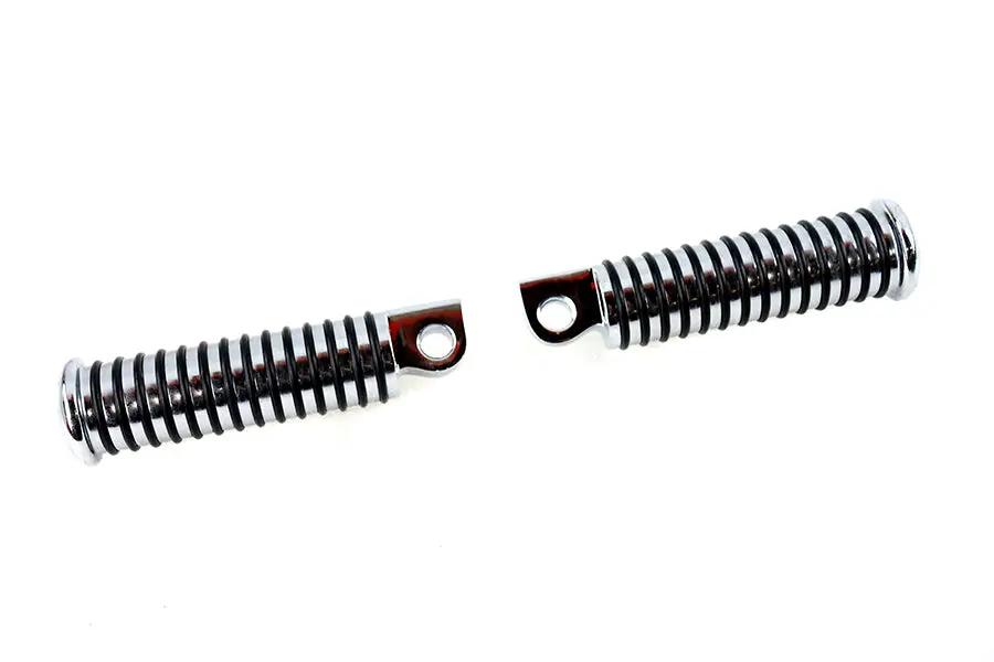 Wyatt Gatling O-Ring Style Footpeg Set Chrome - Part #16211B by Wyatt Gatling