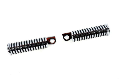 Wyatt Gatling O-Ring Style Footpeg Set Chrome - Part #16211B by Wyatt Gatling