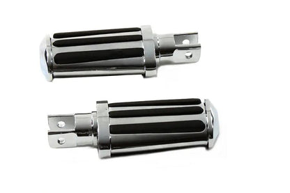 V-Twin Highway Bar Railing Style Footpeg Set with Adjustable Angle - Pair by V-Twin