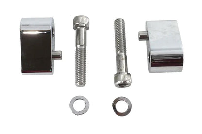 V-Twin Passenger Footboard Extension Spacer Chrome for Harley Davidson FLT Models by V-Twin