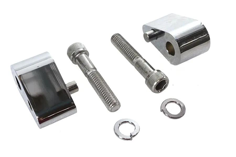 V-Twin Passenger Footboard Extension Spacer Chrome for Harley Davidson FLT Models by V-Twin