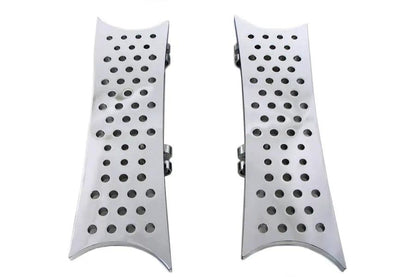 Wyatt Gatling Part 8846 Driver Chrome Shooter Footboard Set for Harley Davidson FLST by Wyatt Gatling