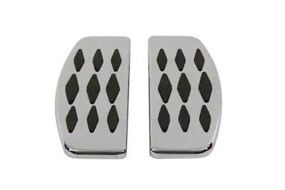 Wyatt Gatling Driver Footboard Set with Diamond Design for Harley Davidson FLT Models by Wyatt Gatling
