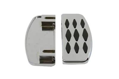 Wyatt Gatling Driver Footboard Set with Diamond Design for Harley Davidson FLT Models by Wyatt Gatling