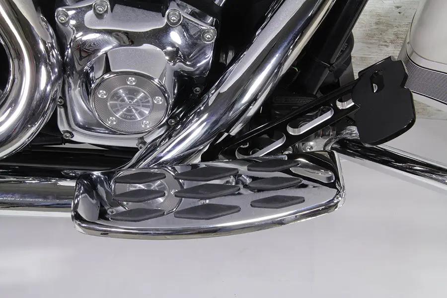 Wyatt Gatling Driver Footboard Set with Diamond Design for Harley Davidson FLT Models by Wyatt Gatling