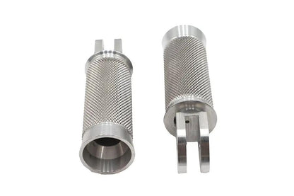 V-Twin M8 Speedster Driver Footpeg Set Polished for Harley Davidson by V-Twin