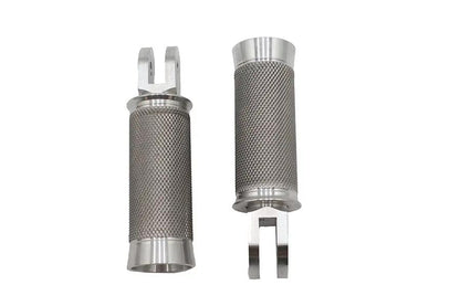 V-Twin M8 Speedster Driver Footpeg Set Polished for Harley Davidson by V-Twin