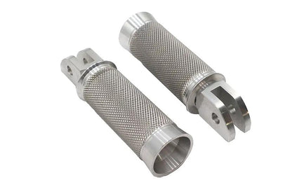 V-Twin M8 Speedster Driver Footpeg Set Polished for Harley Davidson by V-Twin