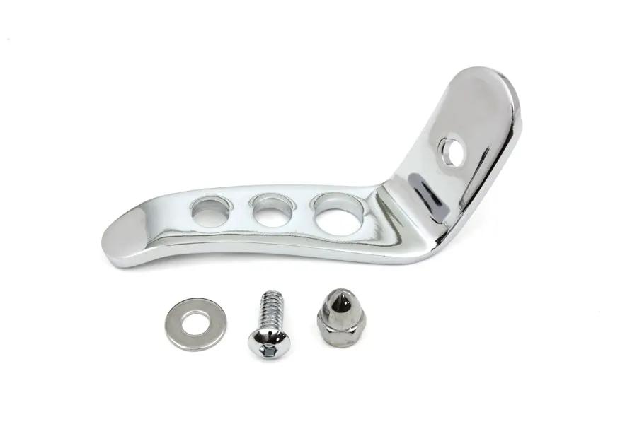 Wyatt Gatling Chrome Kickstand Extension Part 63355 for Harley Davidson FLT Models by Wyatt Gatling