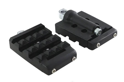 V-Twin Bronx Style Passenger Footpeg Set Black – Part Number 78940B by V-Twin