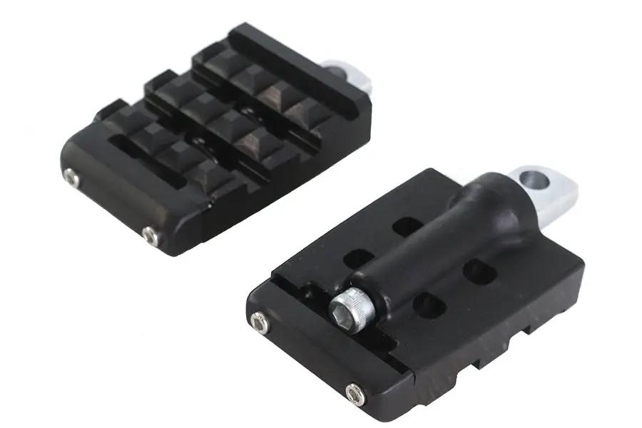 V-Twin Bronx Style Passenger Footpeg Set Black – Part Number 78940B by V-Twin
