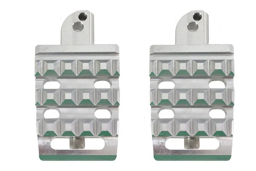 V-Twin Bronx Passenger Footpeg Set Chrome for Harley Davidson FXST and FLSB Models - Part #78941C by V-Twin