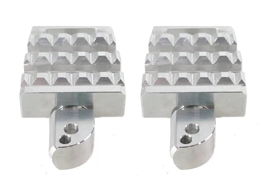 V-Twin Bronx Passenger Footpeg Set Chrome for Harley Davidson FXST and FLSB Models - Part #78941C by V-Twin