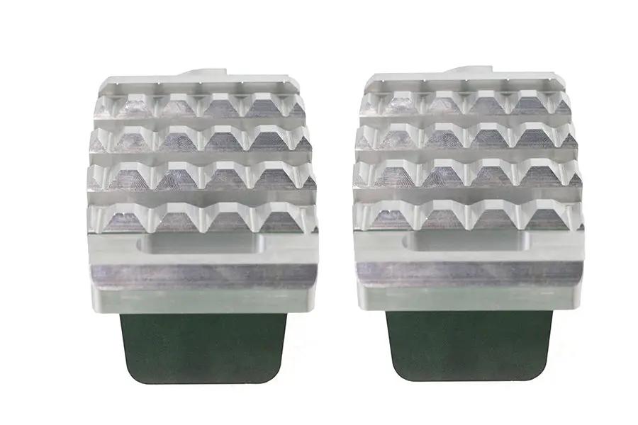 V-Twin Bronx Driver Footpeg Set Chrome for Harley Davidson FLSB FXBB 2018-2024 by V-Twin