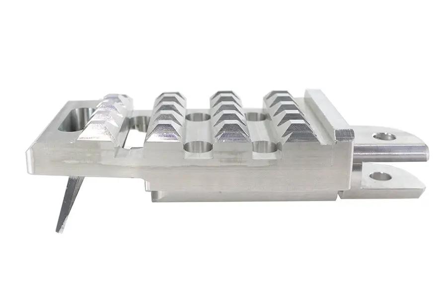 V-Twin Bronx Driver Footpeg Set Chrome for Harley Davidson FLSB FXBB 2018-2024 by V-Twin