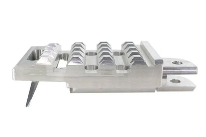 V-Twin Bronx Driver Footpeg Set Chrome for Harley Davidson FLSB FXBB 2018-2024 by V-Twin