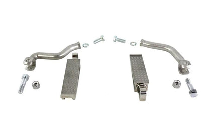 V-Twin Anderson Mid Footpeg Kit - Durable Footboard Attachment for Cruiser Bikes by V-Twin