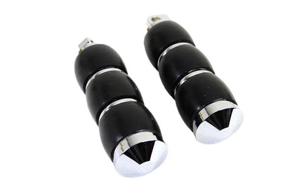 Wyatt Gatling Banded Style Soft Footpeg Set for Harley Davidson XL Models by Wyatt Gatling