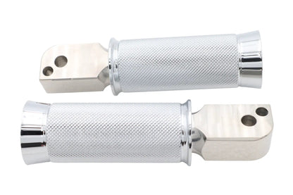 V-Twin M8 Speedster Passenger Footpeg Set Chrome for Harley Davidson Models by V-Twin