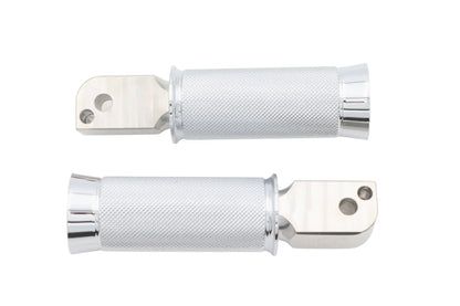 V-Twin M8 Speedster Passenger Footpeg Set Chrome for Harley Davidson Models by V-Twin