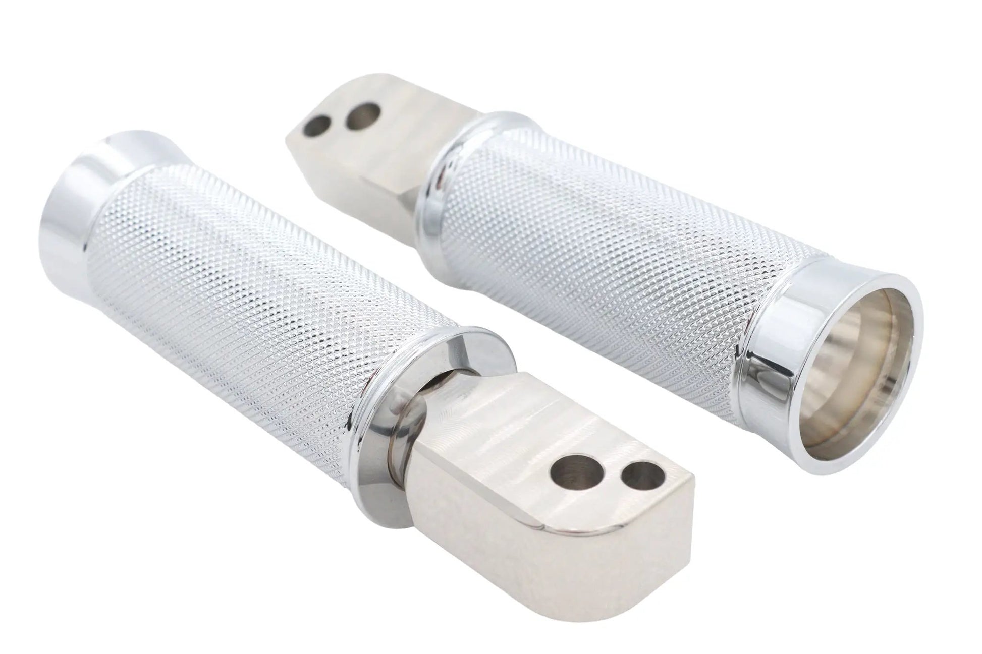 V-Twin M8 Speedster Passenger Footpeg Set Chrome for Harley Davidson Models by V-Twin