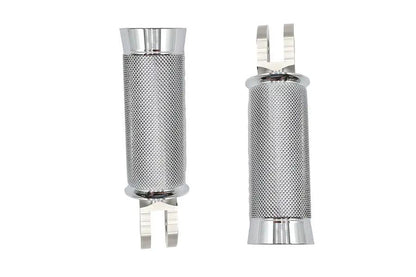 V-Twin M8 Speedster Driver Footpeg Set Chrome for Harley Davidson Models by V-Twin
