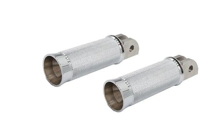 V-Twin M8 Speedster Driver Footpeg Set Chrome for Harley Davidson Models by V-Twin
