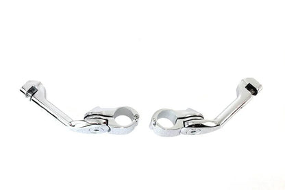 Wyatt Gatling Adjustable Long Footpeg Mount Kit Forged Alloy - Part #77433 by Wyatt Gatling