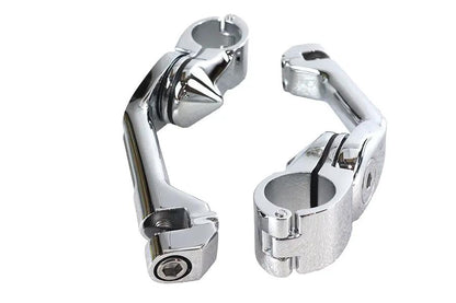Wyatt Gatling Adjustable Long Footpeg Mount Kit Forged Alloy - Part #77433 by Wyatt Gatling