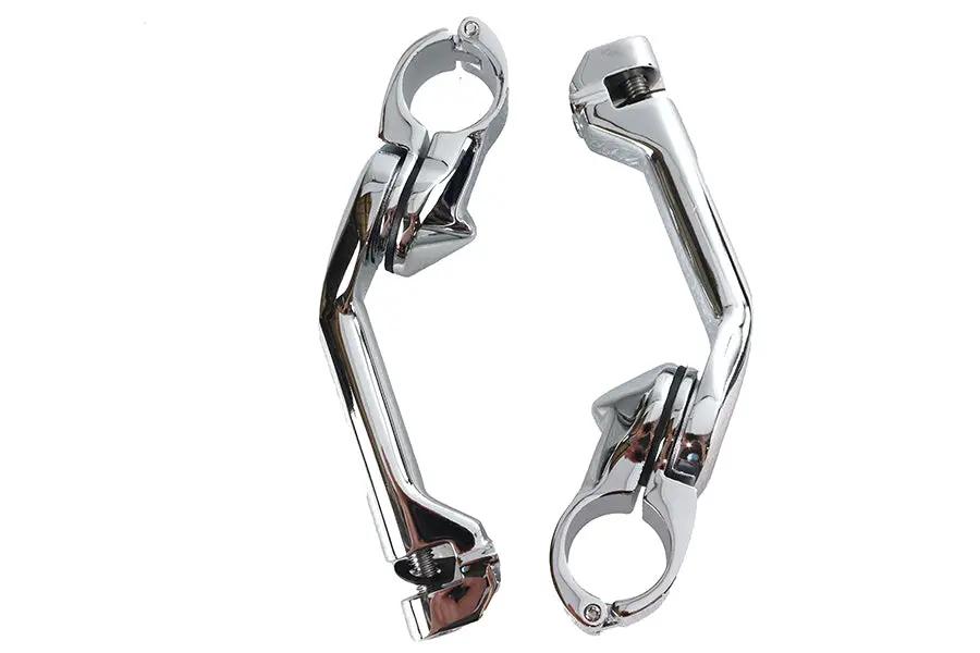 Wyatt Gatling Adjustable Long Footpeg Mount Kit Forged Alloy - Part #77433 by Wyatt Gatling