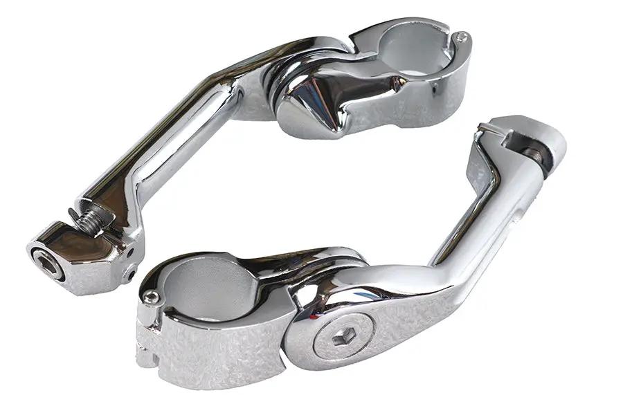 Wyatt Gatling Adjustable Long Footpeg Mount Kit Forged Alloy - Part #77433 by Wyatt Gatling
