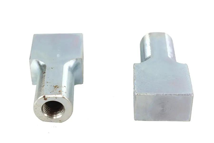 Wyatt Gatling Part 19113 Footpeg Yoke Set for Harley Davidson with Steel Footpegs or OEM 45 Solo by Wyatt Gatling