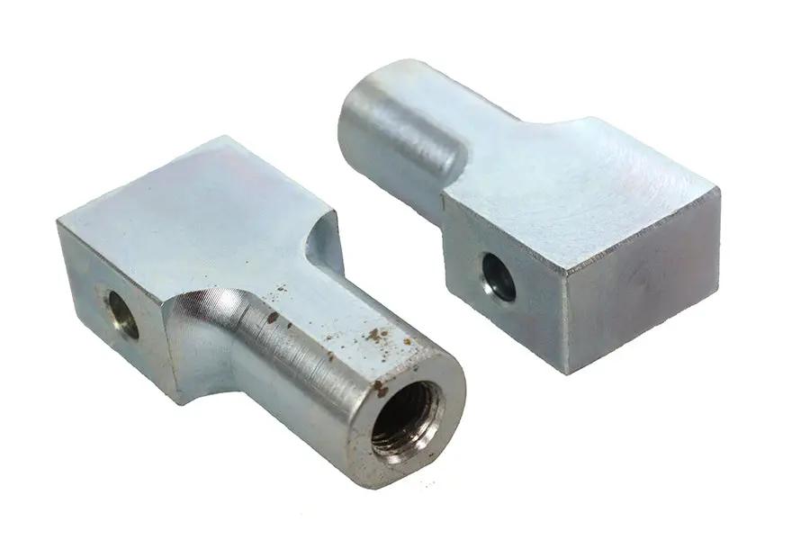 Wyatt Gatling Part 19113 Footpeg Yoke Set for Harley Davidson with Steel Footpegs or OEM 45 Solo by Wyatt Gatling
