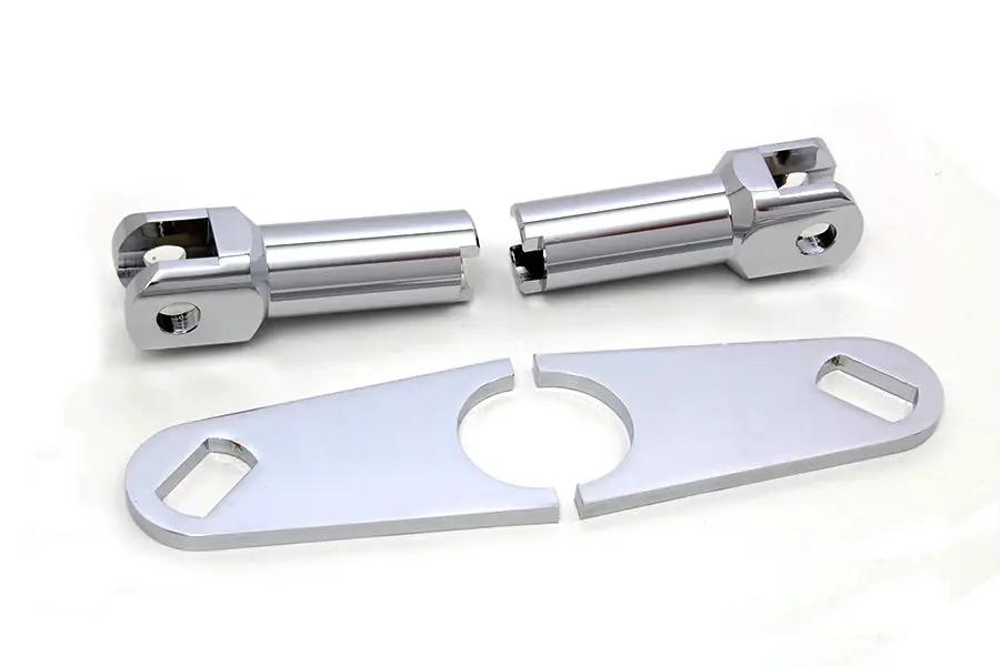 V-Twin Passenger Footboard Support Kit for Harley Davidson FLST Models by V-Twin